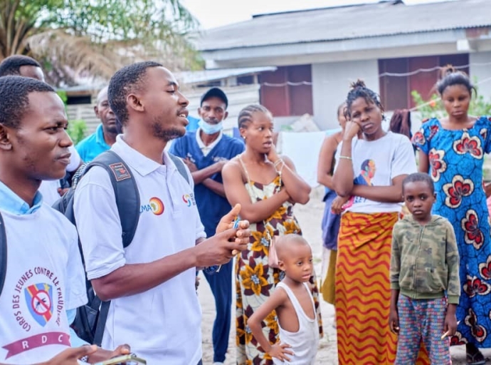 Lutte contre le paludisme et égalité de genre : Le CJP/Kinshasa au cœur des communautés pour un plaidoyer efficace !